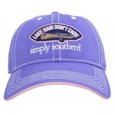New Simply Southern Tees Tshirt Co. Hat NWT Lake Hair Embroidered Baseball Cap  eb-35521078